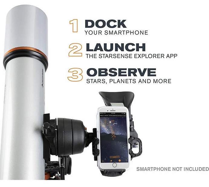Telescopio StarSense Explorer DX 102AZ – Innovación y Simplicidad para la Exploración Celeste