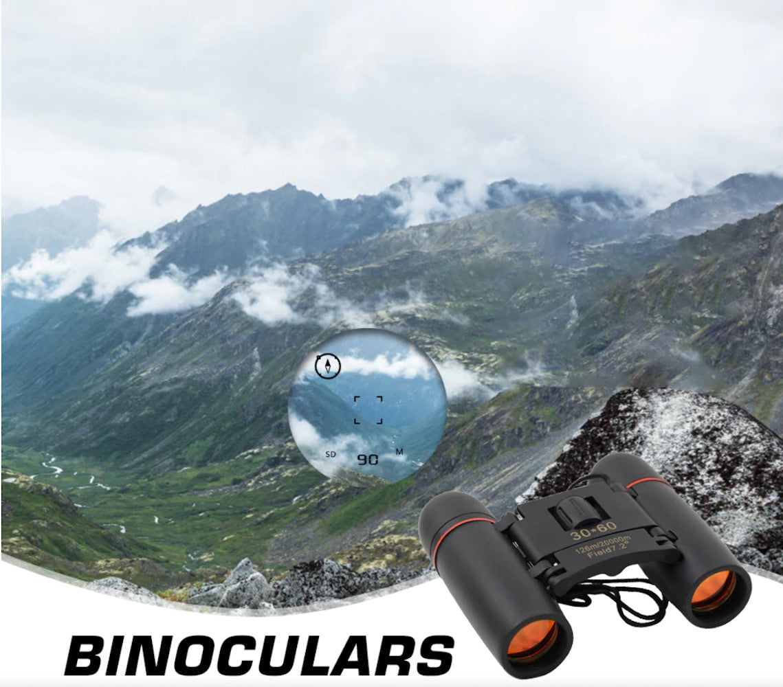 Binoculares Compactos 8x22 BAK4 – Potentes, Livianos y de Alta Definición para Aventureros
