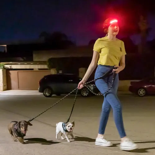 Linterna Frontal Recargable con Sensor y Tres Tiras LED – Potente, Resistente y Versátil para Actividades Profesionales y Outdoor