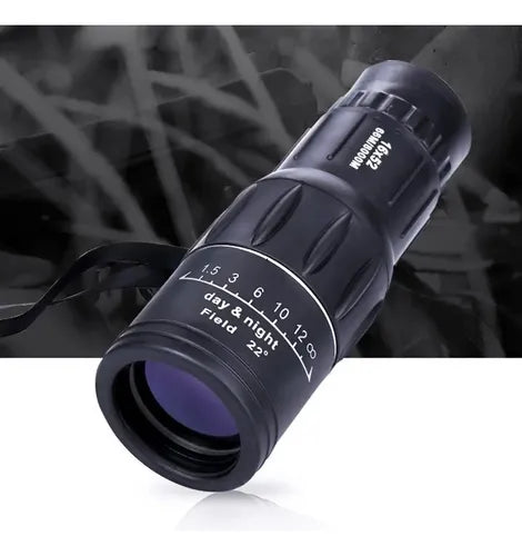 Telescopio Monocular HD 16x52 | Visión Óptica de Largo Alcance para Naturaleza y Zoológicos